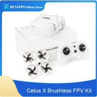 Original BETAFPV Cetus X Brushless FPV Quadcopter Caméra Réglable Intérieur Racing Drone ELRS 2.4G Extérieur RC