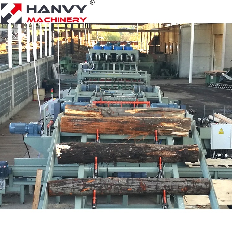 Wood Veneer Peeling Production Line for