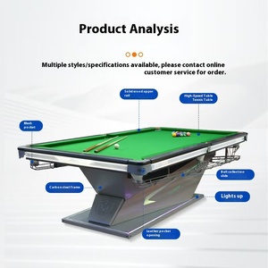 Professional High-End <strong>Modern</strong> Home Commercial <strong>Pool</strong> <strong>Table</strong> Durable American Design for Snooker - Product Image 2