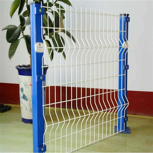 Panneau de clôture en treillis soudé 3D en V galvanisé et recouvert de PVC, anti-escalade, pour périmètre de sécurité - Product Image 6
