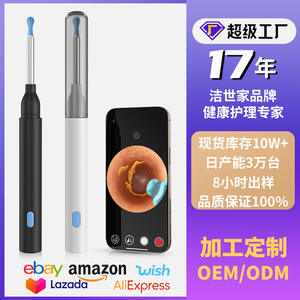 Cure-oreille intelligent personnalisé P6 OEM, cure-oreille lumineux, cure-oreille intelligent personnalisé à haute visibilité - Product Image 5