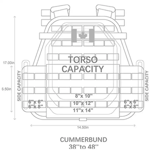 狩猟用 & セキュリティ用調整可能戦術プレートキャリアベストMOLLE対応アーマーショルダーパッド付き - Product Image 5