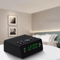 Vofull Buntes LED-Licht Radio Digital anzeige DAB Radio Wecker Tragbares Radio