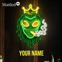 Letrero Luminoso LED de Neón con Diseño de Calavera |   Lámpara de Neón para Decoración de Habitaciones, Bares y Fiestas Góticas de Halloween |   Dropshipping Personalizado al por Mayor