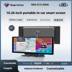 10.26inch Smart Car Screen with CarPlay Android Auto USB Music Connection Online Navigation <strong>LCD</strong> <strong>Display</strong> - Product Image 2