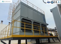 Tour de refroidissement à contre-courant à circuit fermé haute efficacité en acier inoxydable compact pour la production d'énergie nouvelle
