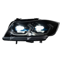 Phares JSL pour BMW Série 3 E90, phare LED E91, lentille laser, phare 330i 320i 328i 335i, signal DRL, accessoires automobiles