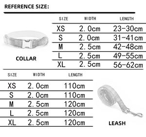 도매 럭셔리 패션 간단한 사랑스러운 개 가죽 끈 세트 사용자 정의 패턴 색상 순면 개 칼라 마이크로 로고 - Product Image 2