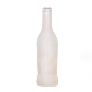 Botella de vidrio esmerilado vacía de cóctel Rio de 275ml con tapa de <span class=keywords><strong>corona</strong></span> de metal Botella de vidrio más popular con superficie transparente/esmerilada - Product Image 4
