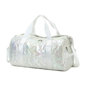Large Capacity Shoulder <b>Handbag</b> Dry Wet Separation Sports Weekender Travel Yoga Fitness Travel Bag Gym Bag Polyester Duffel Bag - Product Image 1