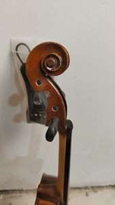 Violon d'étude en bois massif, finition flamme tigre, <span class=keywords><strong>12</strong></span> pouces, couleur bois naturel, côtés en érable, en promotion - Product Image 2