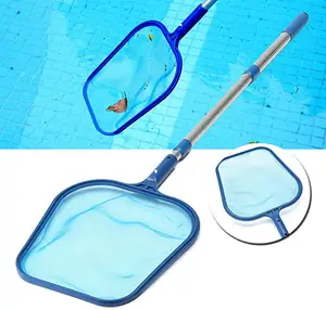 EE017 Pool Leaf Skim Net gadget per la pulizia piscina terra vasca stagno rete a rete robusto telaio piscina portatile Skimmer