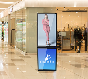 Cartes intelligentes Android de signalisation numérique full hd portables de 32 pouces logovision avec boîte à lumière led magnétique - Product Image 6