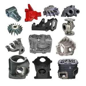 Foundry Ductile Iron Transmission Part Casting Railway Train Cast Steel Vacuum Cylinder Sleeves Cover Custom