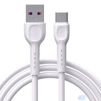 Cable de Datos USB Tipo C de Alta Velocidad Hotriple A1T 2.4A, 1M 3M 5M, PVC, 8 Pines Micro, para Computadoras y Móviles Inteligentes, Precio Económico, Envío Rápido