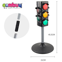 Señales de tráfico LED para niños de preescolar, juguetes educativos con sonido ligero