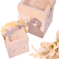 Boîte cadeau exquise pour bonbons, boîte cadeau haut de gamme pour biscuits, boîte cadeau portable pour chocolats avec poignée
