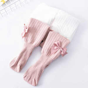 Invierno grueso polar esponjoso térmico niño niñas medias moda lindo Lazo de cinta Color sólido borroso cálido <span class=keywords><strong>niños</strong></span> pantimedias - Product Image 3