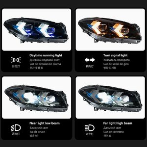 AURON Série 5 F10/F18 2010-2017 12V 36W 6000K Blanc/Jaune Feux de Jour LED (DRL) Neufs Plug & Play pour Rétrofit/Amélioration – Ensemble 2 Pièces - Product Image 2