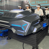Atracción de RV 360 con Simulador de Movimiento para Parque de RV Zona de Juegos de Realidad Virtual Centro de Arcade de RV