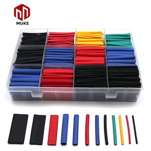 850pcs/set Heat Shrink Tubing Assortment 2:1 Electrical Wire Cable Wrap Assortment Electric Insulation Tube Kit With Box
