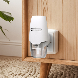 1个加热器 + 1个补充欧盟/美国插入空气清新剂墙壁插入空气清新剂精油扩散器宠物新鲜香味0.67液体盎司 - Product Image 6