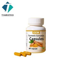ODM OEM علامة تجارية خاصة مكملات غذائية كبسولات الكركمين الكركم لتكملة الرعاية الصحية - Product Image 2