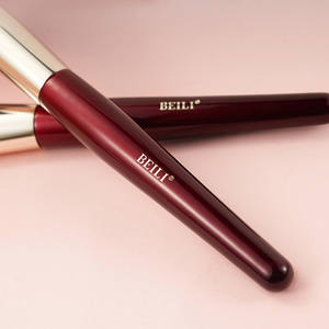 فرش مكياج احترافية 30 في اتجاه الموضة باللون الأحمر/الذهبي علامة خاصة مجموعة فرش مكياج اصطناعية عالية الجودة - Product Image 6