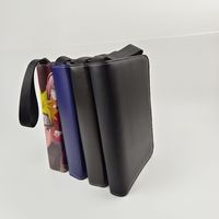 Classeur de collection de cartes TCG en cuir PU personnalisé sur mesure à 9 pochettes pour jeux de société Yugioh