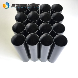 Hot bán 3K sợi <span class=keywords><strong>Carbon</strong></span> Đường kính ống sợi <span class=keywords><strong>carbon</strong></span> ống kích thước lớn sợi <span class=keywords><strong>carbon</strong></span> ống nhà cung cấp cho mast 180mm, 200mm, 230mm - Product Image 6