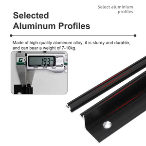 Soft Close Open Hardware porta sistema pesante altalena Lift-Up meccanismo di supporto parete verticale sollevare armadio da cucina - Product Image 5