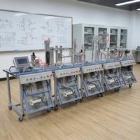 Système de formation pour ligne de production automatisée modulaire et flexible, banc MPS à 6 stations avec communication PLC distribuée via bus Ethernet