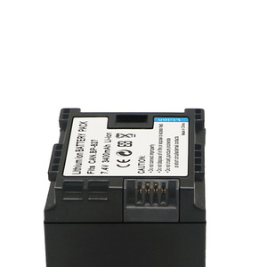 แบตเตอรี่กล้อง HFS30 BP-827 3400มิลลิแอมป์ต่อชั่วโมงสำหรับ Canon VIXIA HFS100 HF20ได้รับการรับรอง CE - Product Image 5