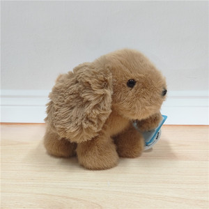 Peluche de Perro Suave para Decoración del Hogar y Regalo, Adorable Cachorro Sentado con Pelaje Esponjoso para Niños y Coleccionistas - Product Image 5