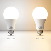 Ampoule LED à la maison Lampe à économie d'énergie E27 Bouchon à vis Super Bright 3W 5W 9W 12W 15W 18W Lumière blanche Grande ampoule