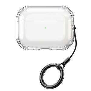 Lo más nuevo para <span class=keywords><strong>AirPods</strong></span> <span class=keywords><strong>Pro</strong></span> 3 funda protectora de TPU suave con llavero a prueba de golpes para <span class=keywords><strong>Airpods</strong></span> Pro3 funda transparente para auriculares - Product Image 6