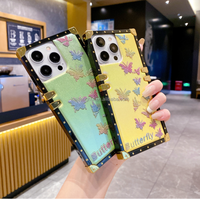2023 nouveau concepteur de luxe fantaisie papillon coffre coque de téléphone pour Itel P40 A04 S23 femmes girly mode papillon coque de téléphone