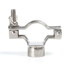 하이 퀄리티 SS304 스테인레스 스틸 데스크탑 튜브 브래킷 여성 G1/<span class=keywords><strong>2</strong></span> \ "위생 파이프 걸이 부드러운 <span class=keywords><strong>3</strong></span>/4 \"-6 \ "주조 기술 - Product Image 5