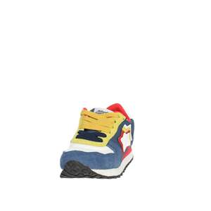 Sneakers per Bambini Athletic Stars Icaro103 Blu Bianco in Tela Scarpe alla Moda - Product Image 6