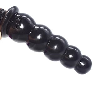 Dildo long de 28 cm (11 pouces) à 5 billes, énorme <span class=keywords><strong>plug</strong></span> anal, <span class=keywords><strong>plug</strong></span> souple, jouets érotiques, sex toys pour adultes, sex shop FAAK, <span class=keywords><strong>plug</strong></span> anal long en forme de boule - Product Image 2