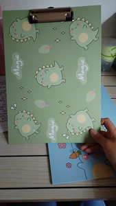 Sáng tạo A4 thư mục phim hoạt hình đa chức năng văn phòng văn phòng phẩm bán buôn viết Pad clipboard tài liệu & Kiểm tra giữ giấy - Product Image 6