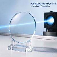Lentilles optiques X4 LRB Series 1.67 Clear Blue Cut, indice élevé, SHMC, super hydrophobes, anti-lumière bleue, lentilles de prescription