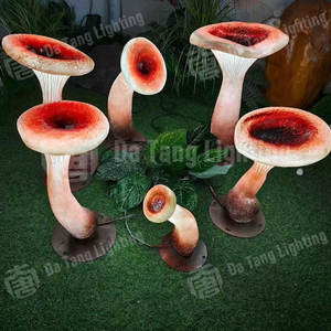 Luces LED decorativas con forma de mini trompeta de hongo para jardín exterior y caminos paisajísticos - Product Image 6