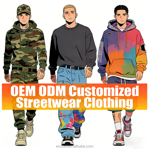 Sudadera con Capucha de Alta Calidad OEM, Personalizable, Estilo Urbano, Tejido Grueso, 100% Algodón, Felpa Francesa, Talla Grande, Lavado Ácido, para Hombre - Product Image 1