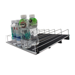 Alta qualidade supermercado <span class=keywords><strong>Display</strong></span> <span class=keywords><strong>Rack</strong></span> plástico Flex rolo prateleiras para bebidas - Product Image 3
