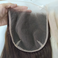 Perruque en dentelle suisse 613 Blonde Cheveux Humains Bruts 4x4 5x5 6x6 HD Fermeture en Dentelle de Soie Vente en Gros Lots de Cheveux Fermeture Usine