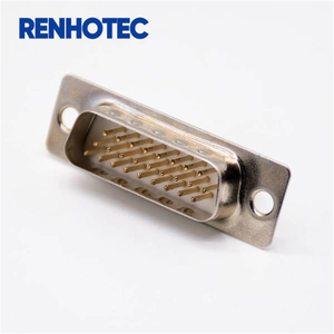 Connecteur mâle Standard sur socle à souder, 26 broches, coupe droite, Interface DB, pièces - Product Image 2