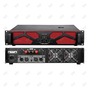 Amplificador de Audio ENG380 de 2 Canales, 800/1200 Vatios, 8 ohmios, Clase H, Sistema de Sonido Estéreo para Actuaciones en Escenario - Product Image 2