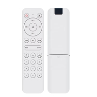 Télécommande universelle sans fil RF IR 2,4G de haute qualité, moderne, neuve, 24 boutons, blanche, pour Smart TV/STB, garantie 1 an