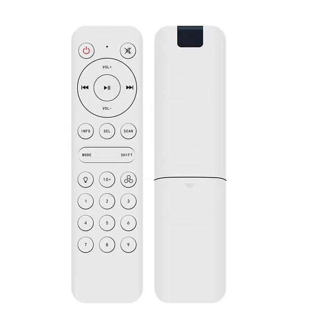 High Quality Modern New Use Universal 24 Buttons White 2.4G Wireless RF IR Remote Control for Smart TV/STB 1-Year Warranty